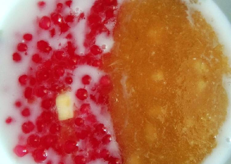 Anti Ribet, Buat Bubur singkong mutiara Untuk Jualan