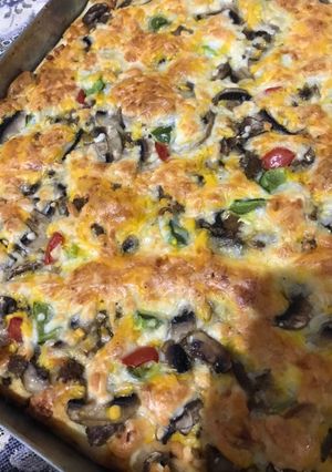 عکسی از دستور پیتزا 🍕