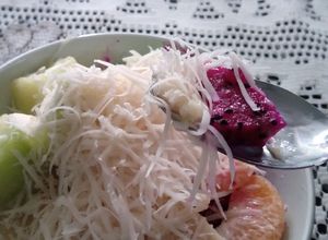 Foto resep Salad Buah JeNaM(Jeruk Naga Melon)