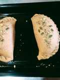 Calzones integrales de atún y zucchini🥟🥟