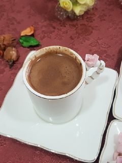 صورة لوصفة قهوة تركية بالحليب
