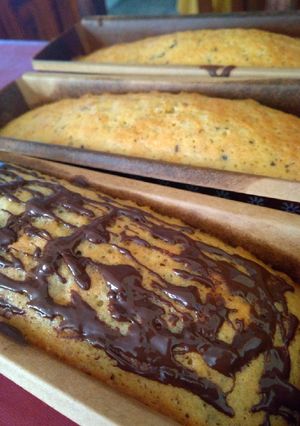 Una foto de Budines con chips de chocolate