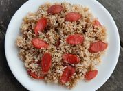 Gambar sosis black pepper