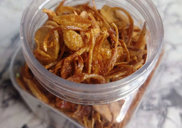 Langkah Mudah untuk Membuat Bawang Goreng Kriuk, Lezat Sekali