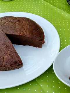 Una foto de Tarta de chocolate sin harina y sin azúcar