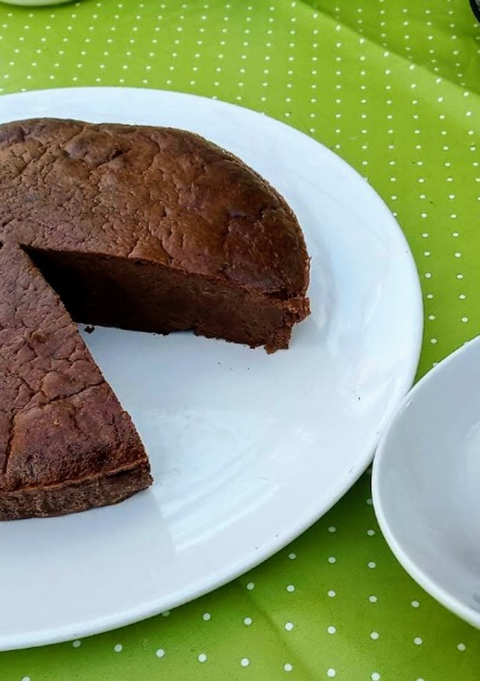 Una foto de Tarta de chocolate sin harina y sin azúcar
