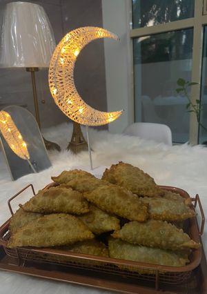 صورة لوصفة سمبوسة البف باللحم