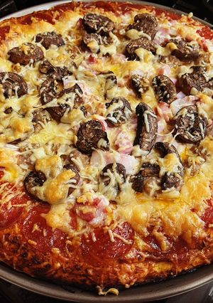 A picture of Homemade Pizza.