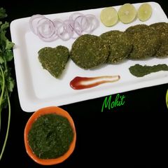 A picture of Haryali kabab.