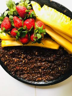 Foto resep Rujak Bumbu Kacang Khas Mama Saya