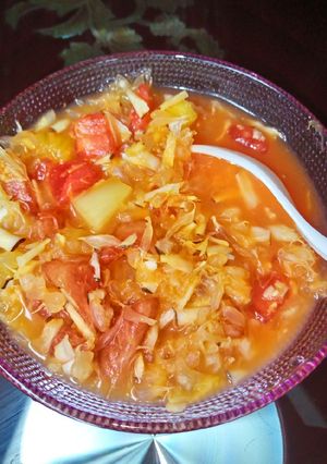 A picture of Fruits salad.