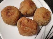 Una foto de croqueta de ceps