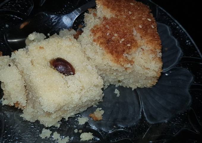 Recipe: Appetizing Basbousa