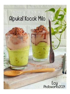 Foto resep Alpukat Kocok Milo