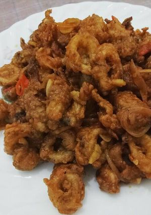 Foto resep Cumi crispy asam manis