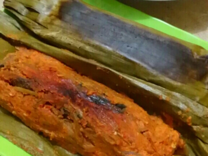 Cara Gampang Menyiapkan Resep  Pepes Pindang Tongkol Mangga Muda yang Enak, Enak Banget