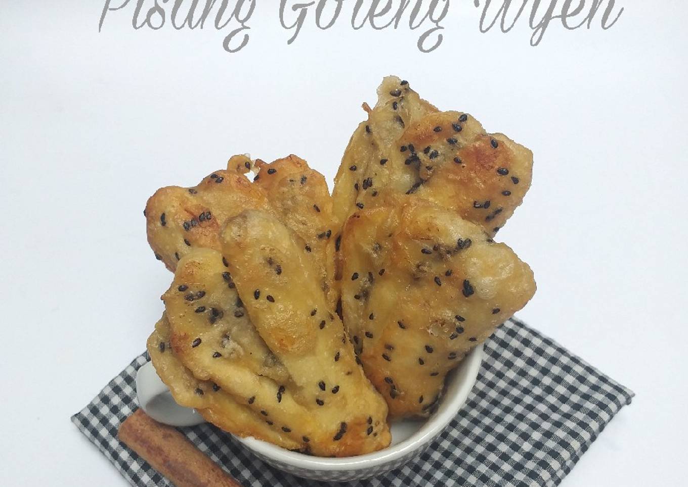 Pisang Goreng Wijen versi Gluten Free