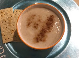 Una foto de Atole de avena