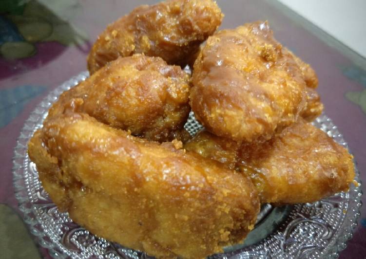 resep cara bikin Getas(Gemblong)Gula Merah