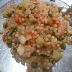 A picture of Sabudana khichdi.