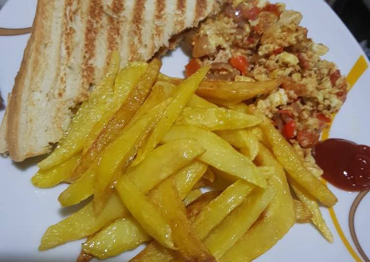 Recipe of Award-winning Fries Irish potatoes