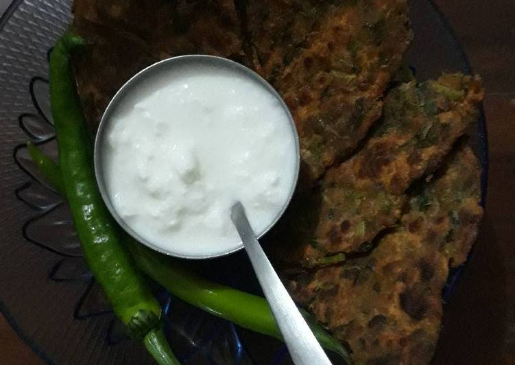 Khasta methi parantha