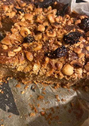 Foto di Torta alle nocciole con fichi
