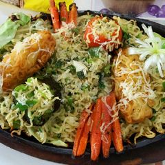 A picture of Maggi Noodles Sizzler.