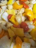 Papitas crambay salteadas