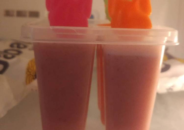 Resep Es Krim Strawberry Susu Anti Gagal