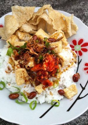 Foto resep Sego Tahu ala Anak Kos