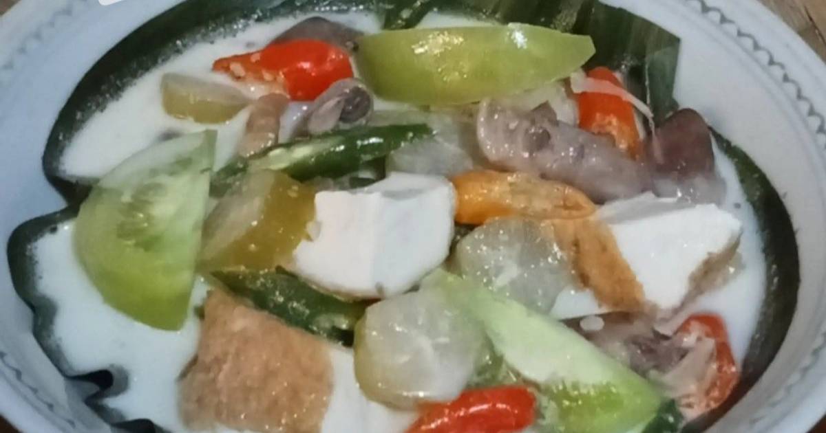 Resep 651 Garang Asem Jantung Ayam Dan Tahu Favorit Bunda