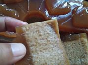 Gambar puding lumut gula merah susu