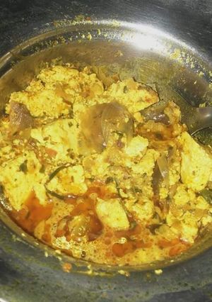 A picture of Paneer bhurji.