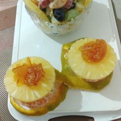 A picture of Russian Salad.