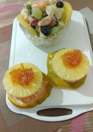 A picture of Russian Salad.