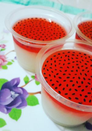 Foto resep Puding susu kelapa muda