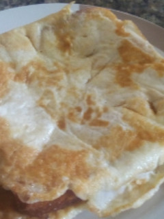 A picture of Toast mayai.