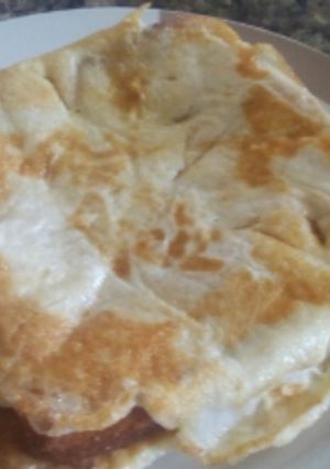 A picture of Toast mayai.