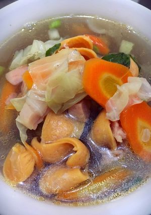 Foto resep Sop Sayur + Sosis + Maling