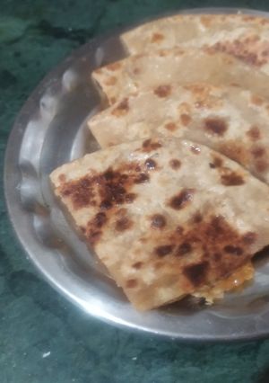 कोकोनट पराठा (Coconut Paratha recipe in hindi) रेसिपी मुख्य फोटो