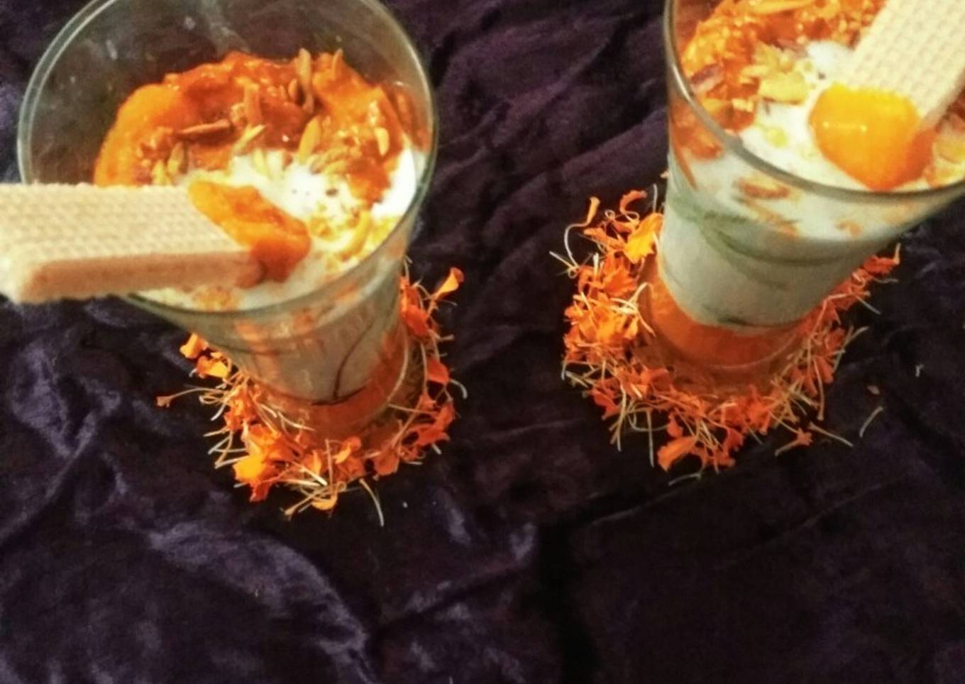 Orange mousse