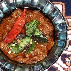 A picture of பூண்டு சட்டினி.