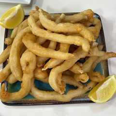 Una foto de Calamares a la Romana con Cerveza