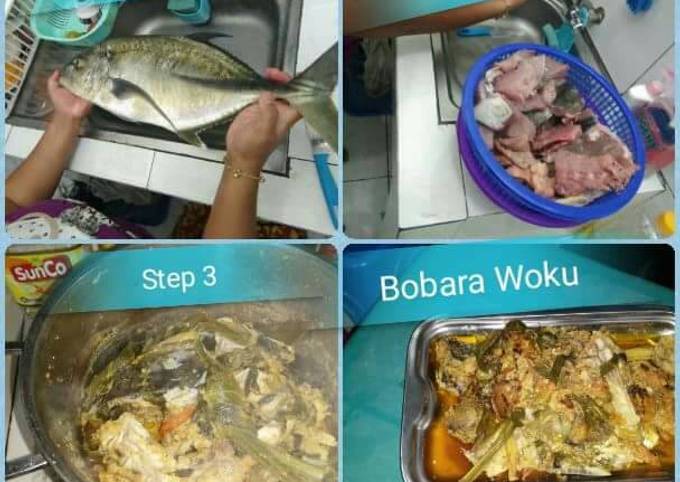 Ikan Woku Blanga khas Manado