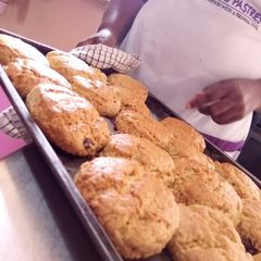 A picture of Tea scones,.