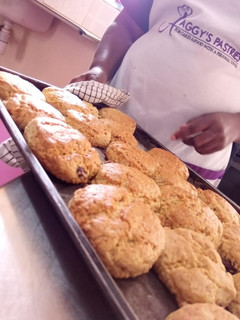 A picture of Tea scones,.