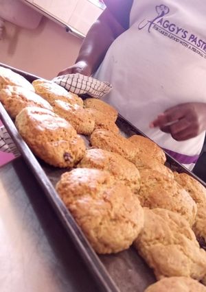 A picture of Tea scones,.