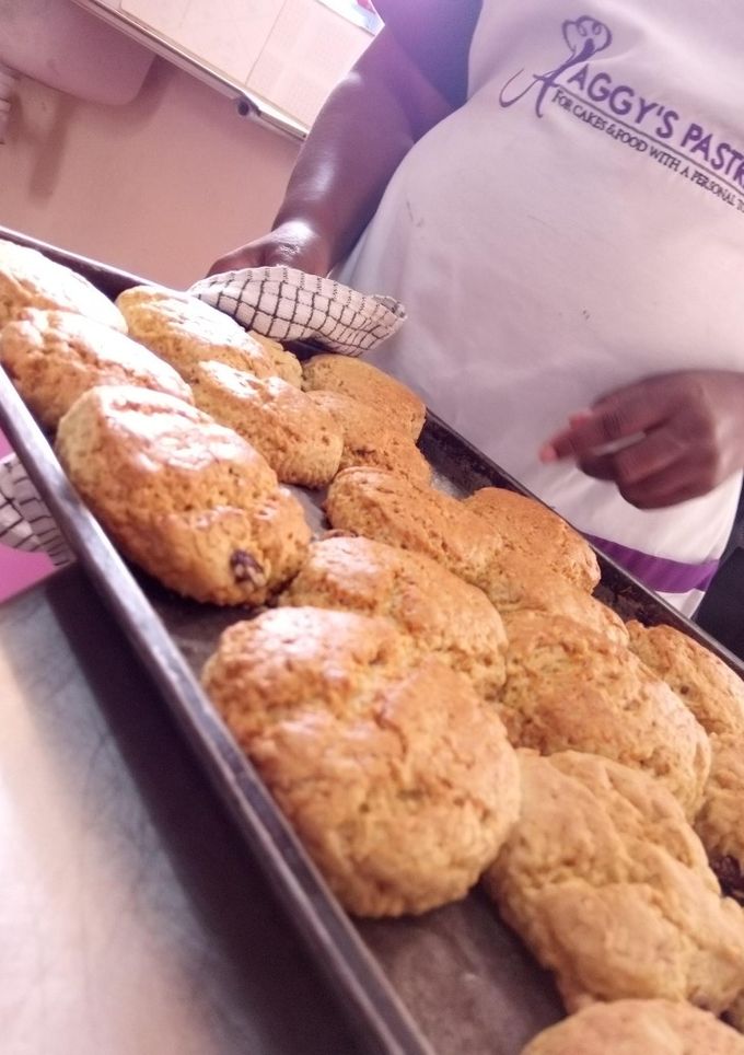 A picture of Tea scones,.