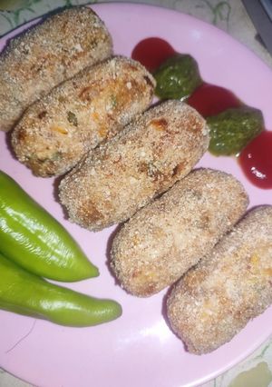 કોર્ન કટલેટ (Corn Cutlet Recipe In Gujarati) રેસીપી મુખ્ય ફોટો